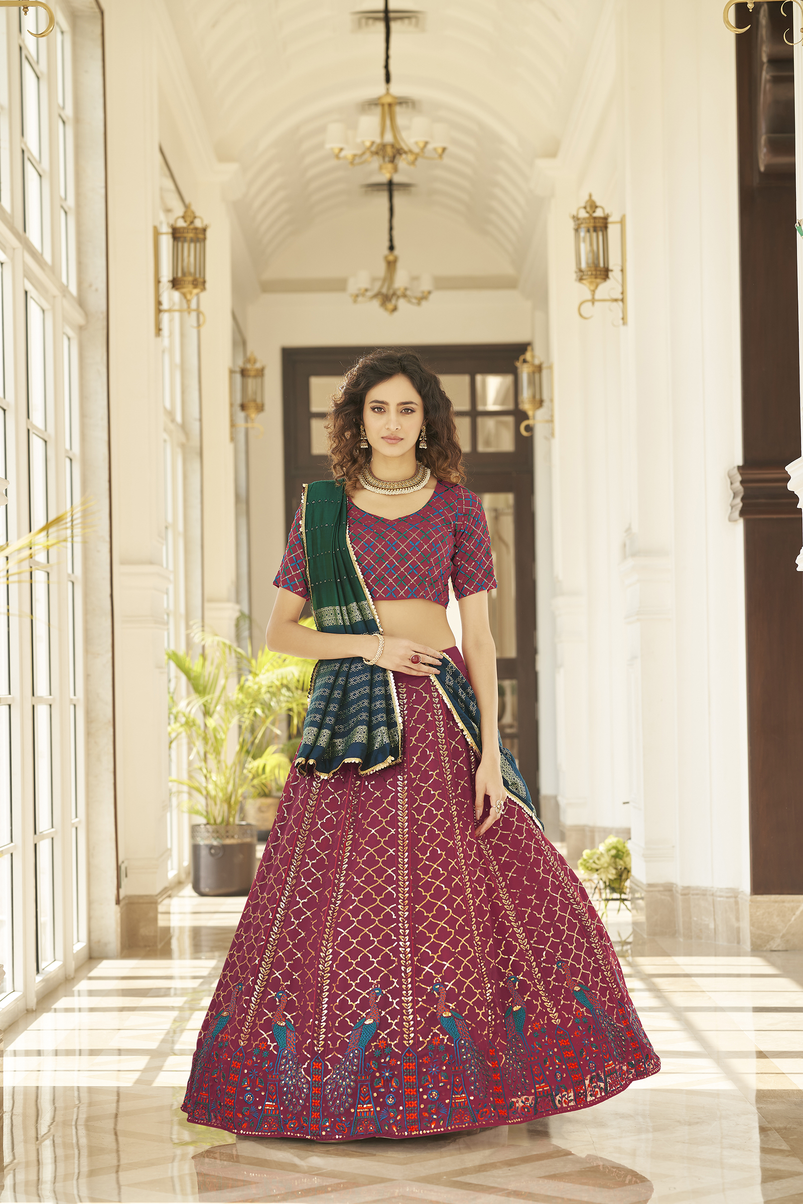 Georgette Lehenga Choli